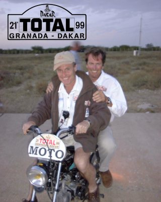 Patrick Zaniroli et Hubert Auriol